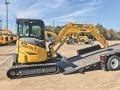 towing mini excavator sunshine|The Dos and Don’ts of Trailering Compact Excavators.